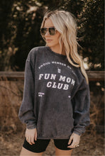 Load image into Gallery viewer, Fun Mom Club Corded Sweatshirt
