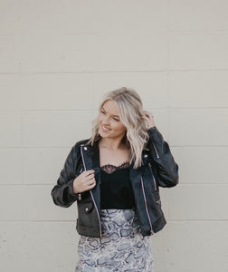 Black Lace Cami