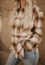 Load image into Gallery viewer, Sunset Boyfriend Style Flannel
