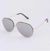 Load image into Gallery viewer, RESTOCK Studded Aviator Sunglasses
